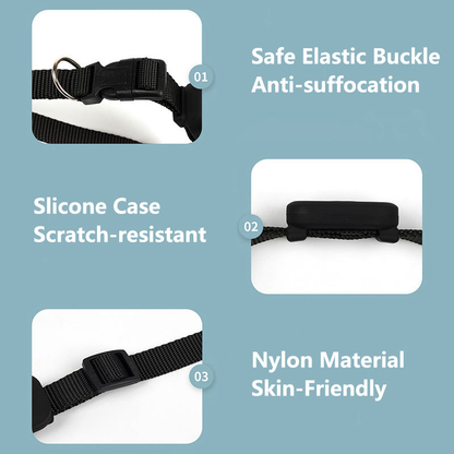 Collier pour animaux de compagnie en forme de patte pour chats et chiens, dispositif de suivi anti-perte, collier intelligent de suivi GPS à distance pour iOS